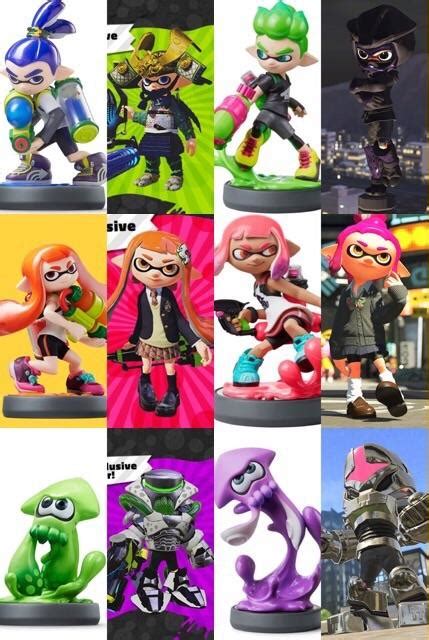 Splatoon 2: All Amiibo Gear 